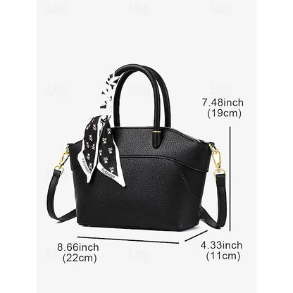 Daily Holiday Handbag Bag Women's Office PU Leather Bucket FashionChic