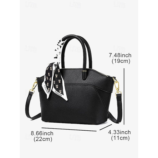 Holiday Office Bag Daily Women's Handbag PU Bucket Leather FashionChic