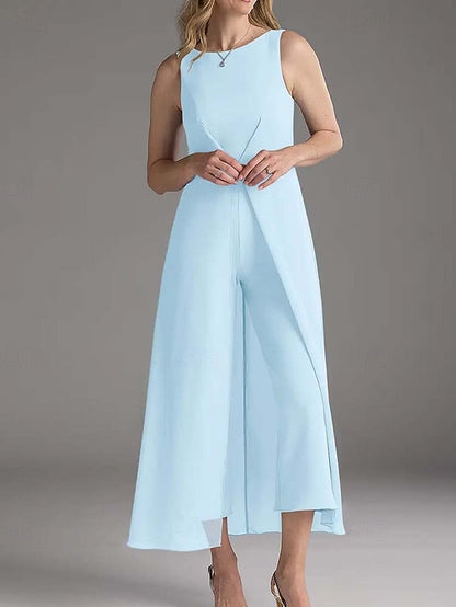 Guest Bride Jumpsuit Mother Simple Elegant Wedding of the FashionChic