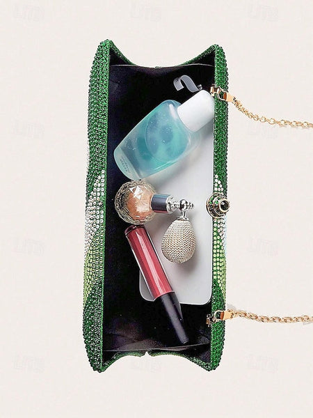 Evening Chain with Clutch Crystal Women's Strap Bag FashionChic