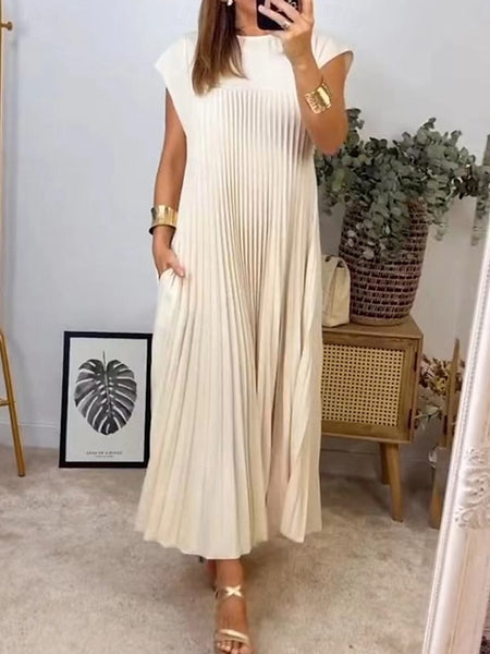 Women's Maxi Dress Casual Dress Solid Color Fashion