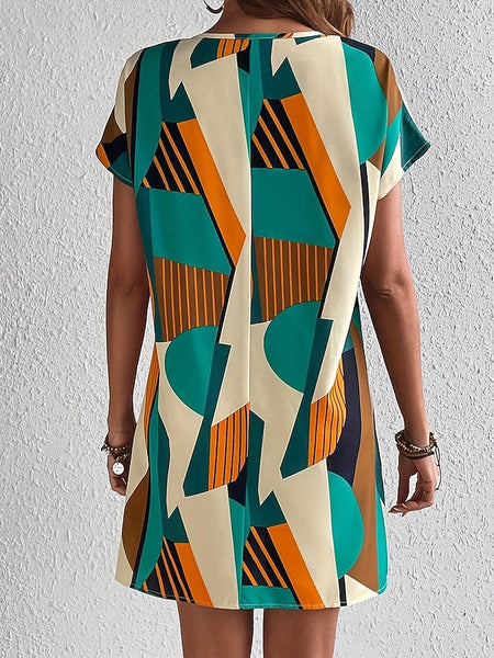 Women's Midi Dress Casual Dress T Shirt Dress Tee Dress FashionChic