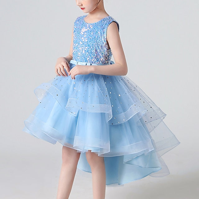 Girl Dress Girls' Party Flower Princess FashionChic