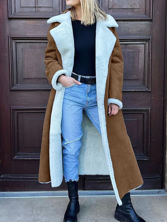 Women's Teddy Pocket Fleece Warm Jacket Coat Breathable FashionChic