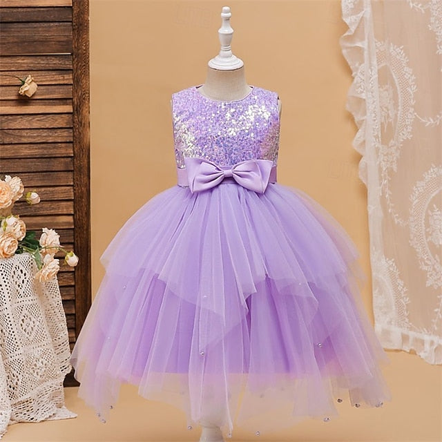 Kid's Girls' Dress Flower Girl Princess FashionChic