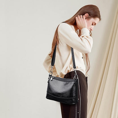 Leather Hobo Crossbody Bag Shoulder PU Women's FashionChic