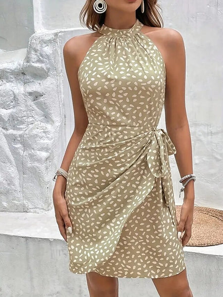 Women's Mini Dress Summer Dress Halter Dress Casual Daily