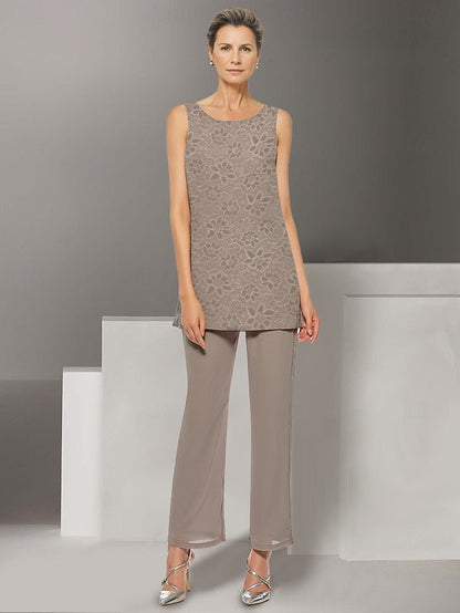 Mother of Bride Wedding Piece Beach Dress the 3 Pantsuit Elegant FashionChic