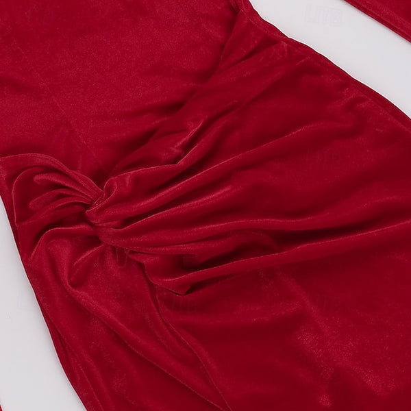 Women's Long Dress Maxi Dress Velvet Dress Party Dress