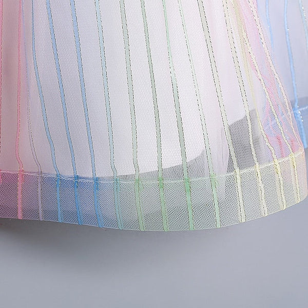 Floral Girls' Party Girl Dress Sleeveless Kids Flower FashionChic