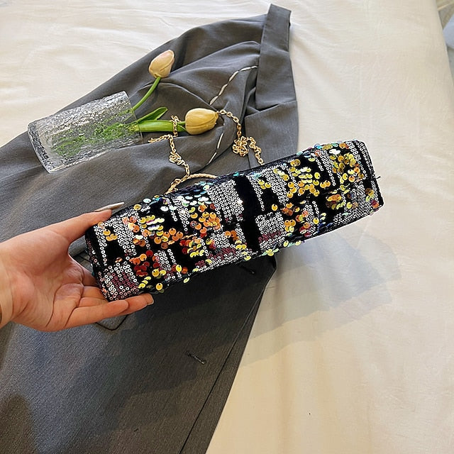 Synthetic Women's Bag Party Clutch Bags Dome Handbag FashionChic