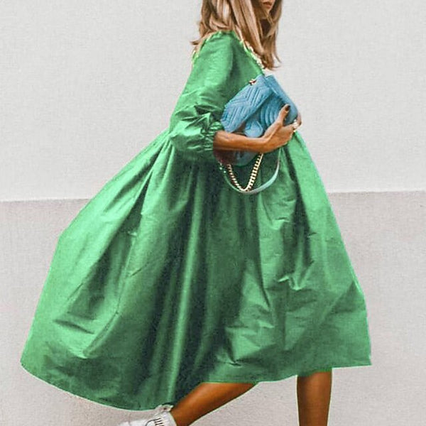 Women's Midi Dress Casual Dress Floral Dress Stylish Casual