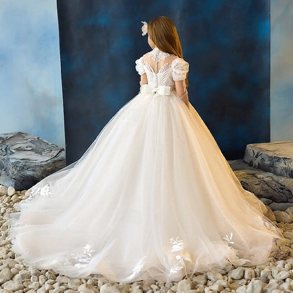 Dress Girls' Party Kids Communion Flower Girl First FashionChic