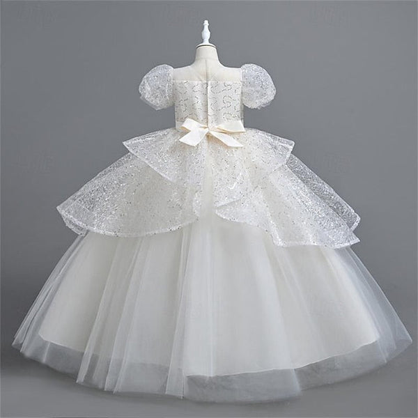 Party Flower Girls' Dress Performance Girl Wedding FashionChic