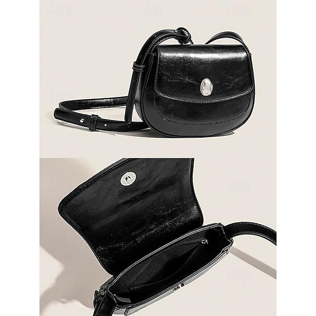 White Bag Leather Chic for Small Stylish Shoulder - Women FashionChic