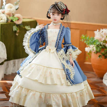 Inspired Vintage Party Gothic Dress Masquerade Costume Rococo FashionChic