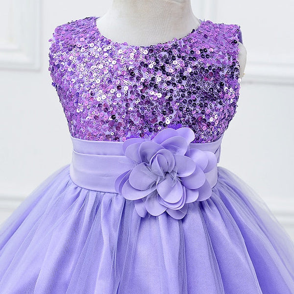 Girl Wedding Flower Party Dress Girls' FashionChic