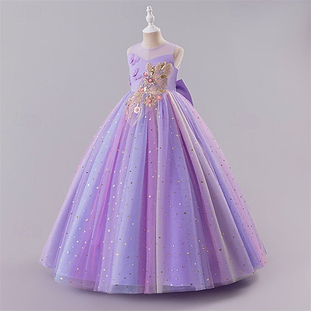 Girls' Princess Dress Flower Kid's Girl FashionChic