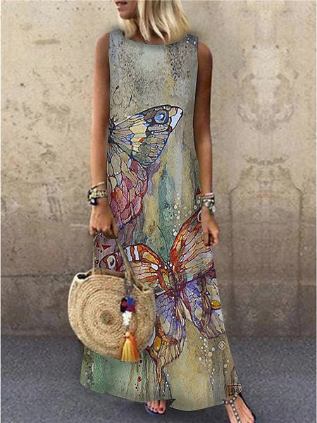 Women's Maxi Dress Sundress A Line Dress Summer Dress FashionChic