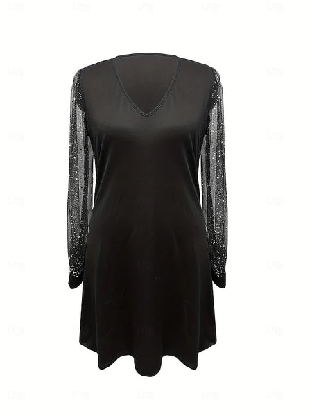 Women's Mini Dress Black Dress Cocktail Dress Formal FashionChic