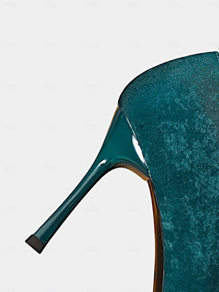 Heels Women's Pointed Elegant Champagne Buckle Toe – FashionChic