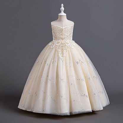 Girl Kid's Girls' Flower Princess Dress FashionChic
