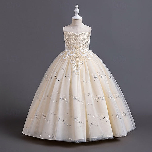 Girl Kid's Girls' Flower Princess Dress FashionChic