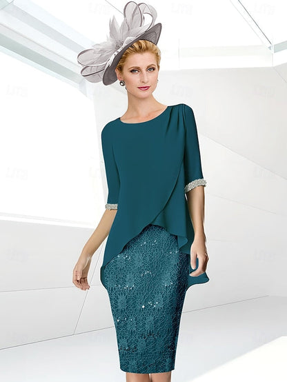 Jewel the Dress Mother Wedding Sheath of Elegant Beach Bride FashionChic