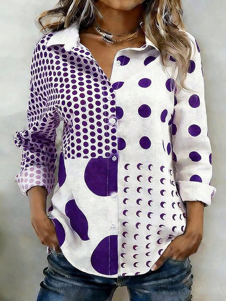 Women's Shirt Graphic Geometric Elegant Vintage Tropical FashionChic