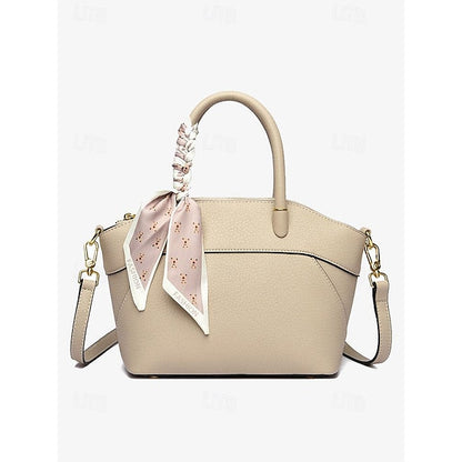 Daily Holiday Handbag Bag Women's Office PU Leather Bucket FashionChic