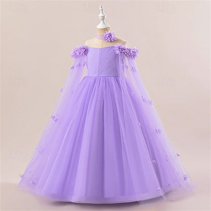 Dress Princess Girl Kid's Girls' Flower FashionChic