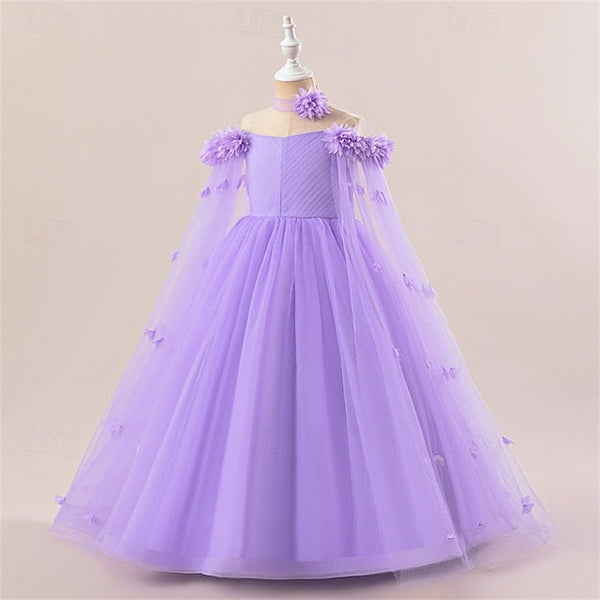 Dress Princess Girl Kid's Girls' Flower FashionChic