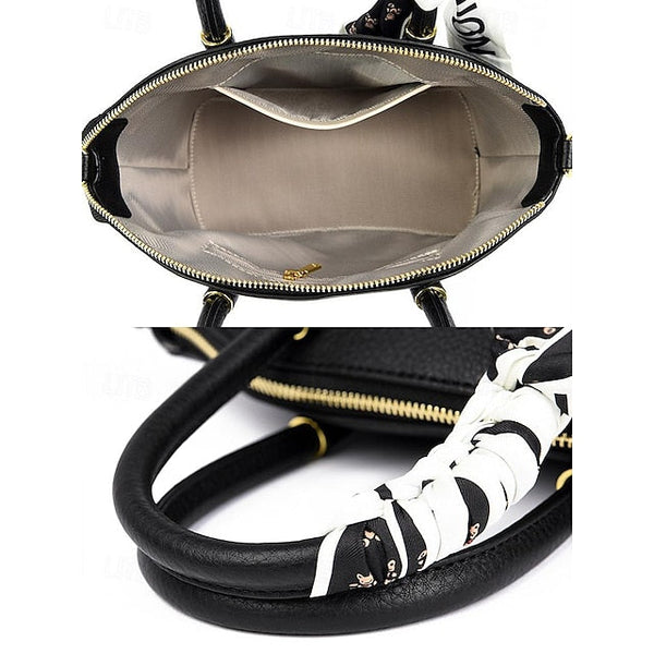 Daily Holiday Handbag Bag Women's Office PU Leather Bucket FashionChic