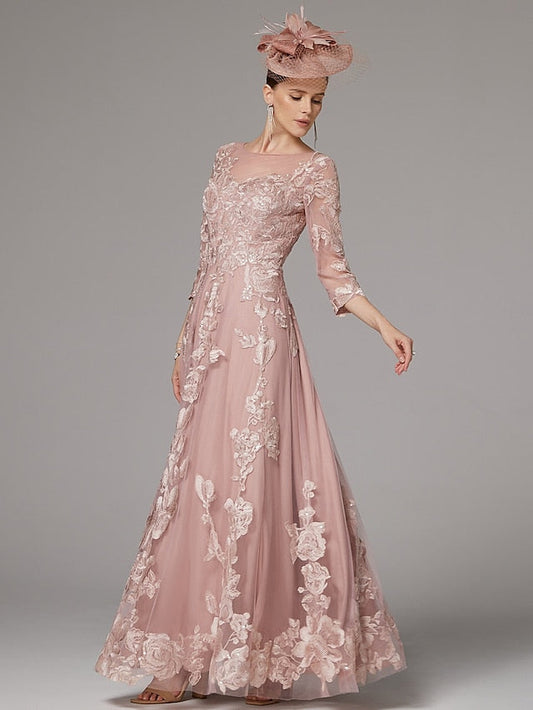 Elegant Bride of Wedding the Beach Dress A-Line Mother FashionChic
