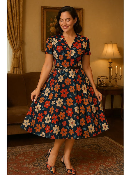 Heels Slingback – High Women's Floral Toe Pointed Elegant FashionChic