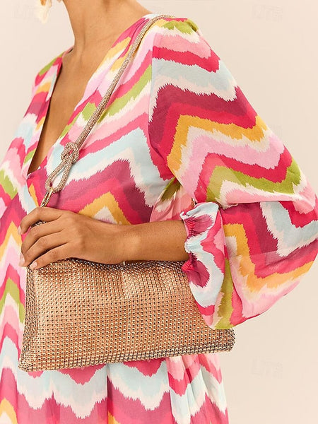 – Shoulder Women's Bag Elegant Handbag Rhinestone Evening FashionChic