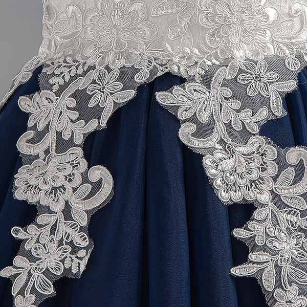 Party Wedding Kids Dress Floral Sleeveless Girls' Special FashionChic