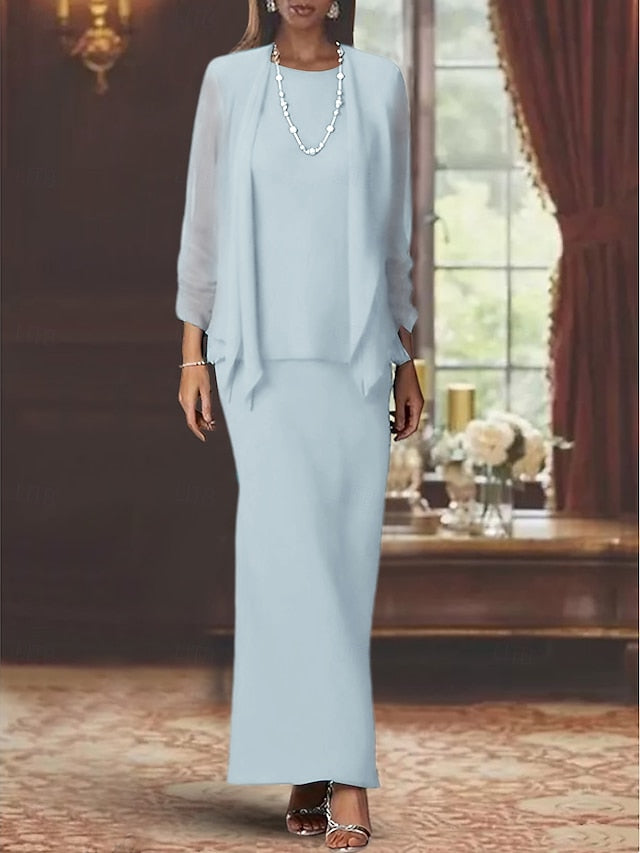 the 3 Dress Mother Sheath Wedding Piece Guest Bride of Formal FashionChic