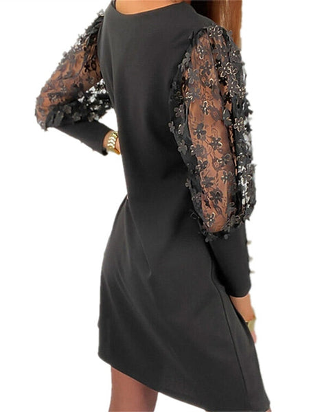 Women's Mini Dress Black Dress Party Dress Cocktail Dress FashionChic