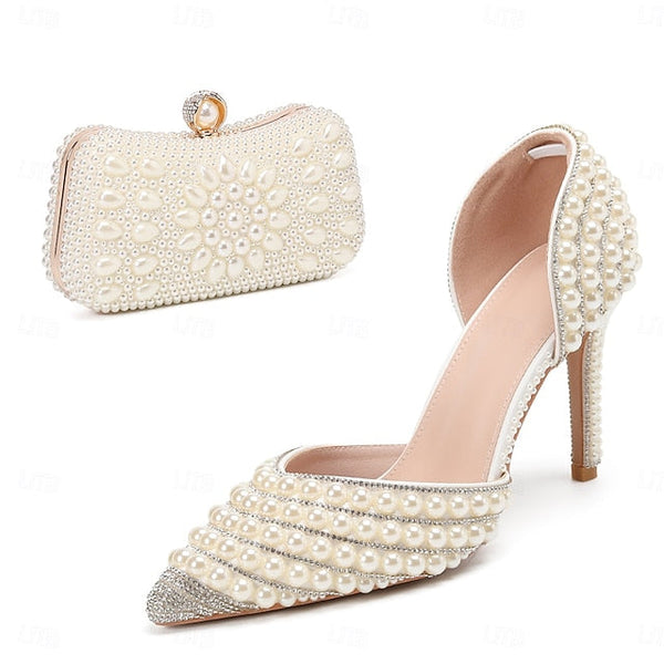 White Comfort Wedding Shoes Women's FashionChic