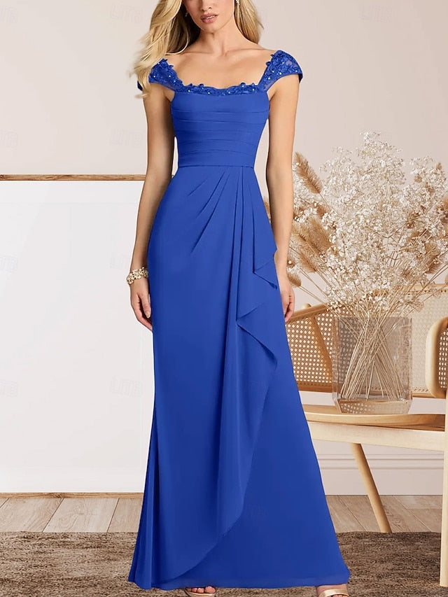 the Elegant Mother Guest A-Line Wedding Dress Bride of FashionChic