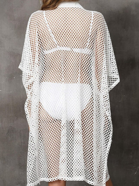 Women's Swimwear Cover Up Swim Dress Swimsuit Cut Out