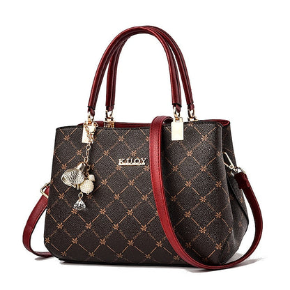 Women's Men's PU Party Leather Bag Shoulder Handbag FashionChic