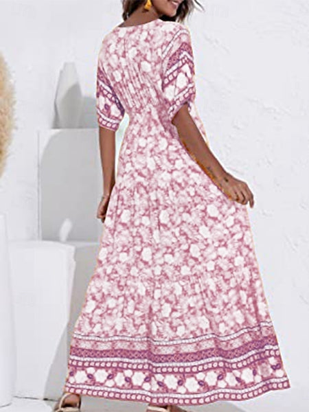 Women's Maxi Dress A Line Dress Vacation Casual Boho