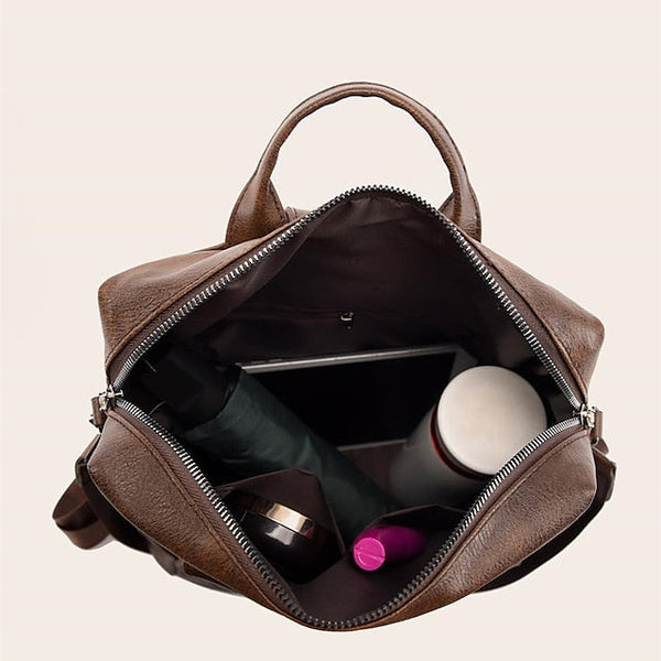 and Vintage Backpack Leather Tassel Purse with Women's Faux FashionChic