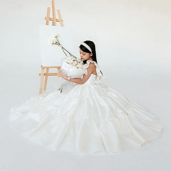 Girls' Dress Flower Girl First Communion Formal FashionChic