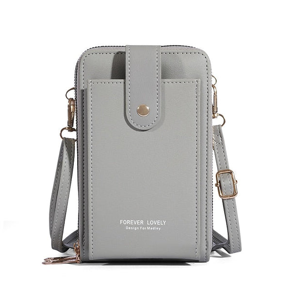 Mobile Phone PU Women's Bag Shoulder Crossbody FashionChic