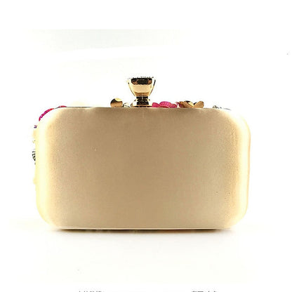 – 3D Embellished Evening Women's Clutch Flower Floral FashionChic