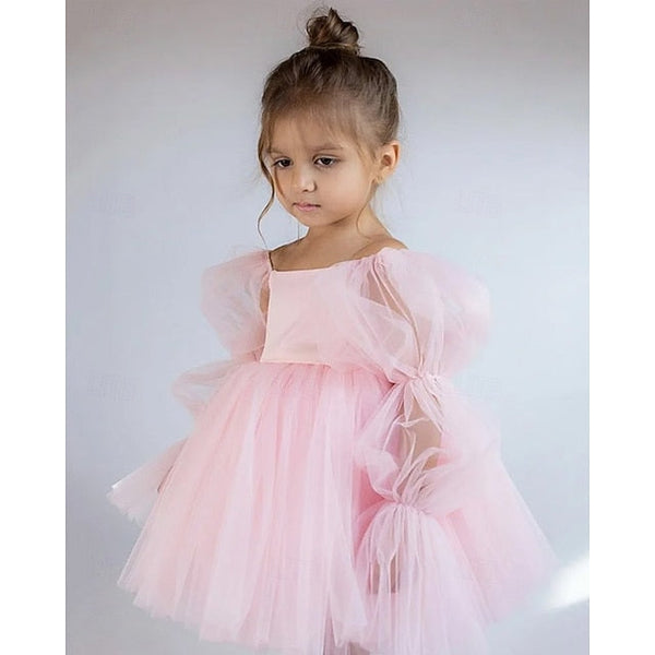 Princess Dress Flower Kid's Girls' Girl FashionChic