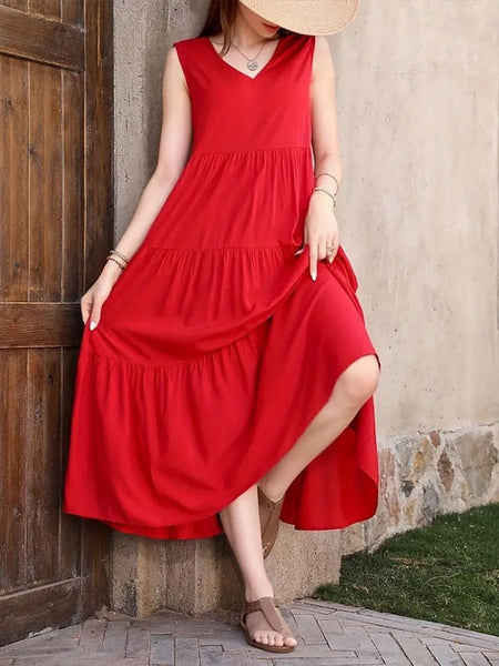 Women's Maxi Dress Casual Dress Swing Dress A Line Dress FashionChic